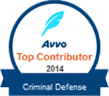 Logo Recognizing The Law Offices of Robert David Malove's affiliation with AVVO Top Contributor Criminal Defense 2014