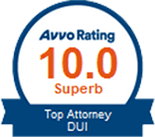Logo Recognizing The Law Offices of Robert David Malove's affiliation with AVVO Rating 10