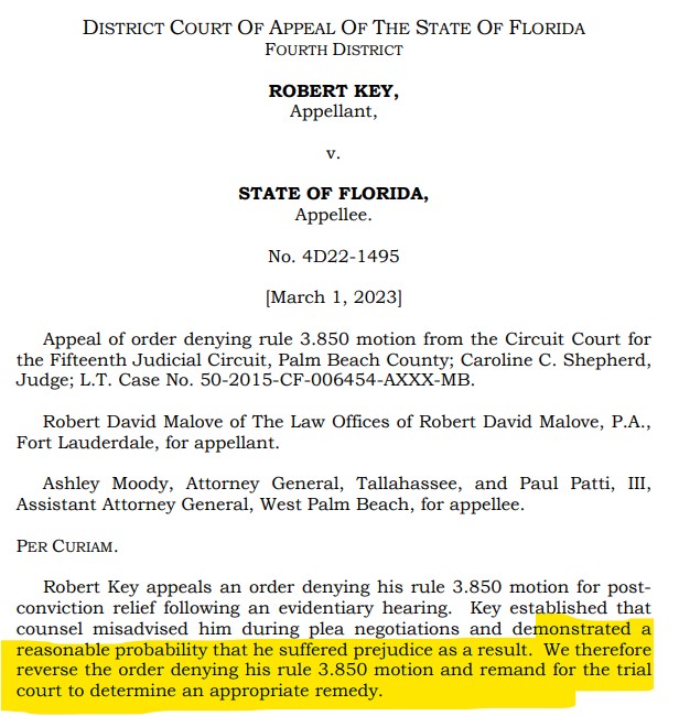 What should someone do if their attorney rendered ineffective assistance of counsel?