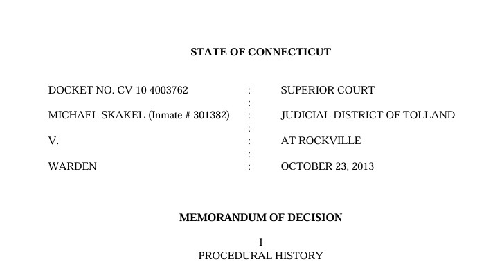 Convicted Murderer Michael Skakel Gets New Trial