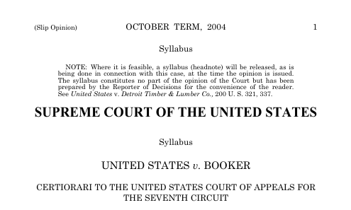 U.S. v. Booker