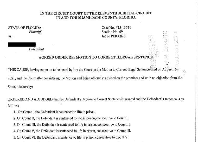 WRIT OF CERTIORARI GRANTED IN FIRST DISTRICT COURT OF APPEAL-CLIENT AWARDED GAIN TIME-EMERGENCY RELEASE!