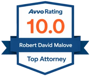 Logo-Recognizing-The-Law-Offices-of-Robert-David-Maloves-affiliation-with-AVVO-Top-Contributor-Domestic-Violence-2014
