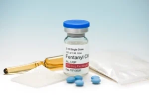 vial of fentanyl and pills in Florida